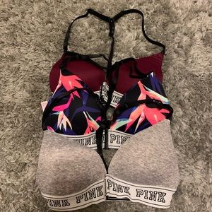 3 PINK T-shirt Bra 32B